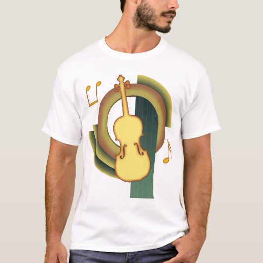 バイオリンデコ Tシャツ (正面)