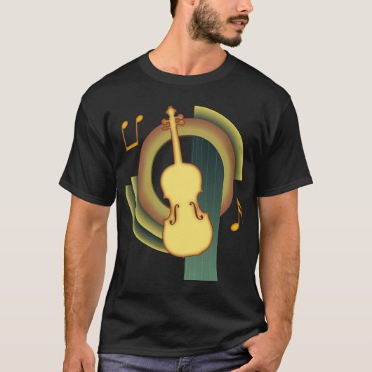 バイオリンデコ Tシャツ (正面)
