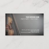 バイオリンミュージカル(コピー宇宙 名刺 (裏面)