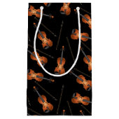 バイオリンミュージシャン先生弦楽団 スモールペーパーバッグ (正面)