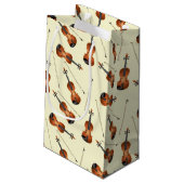 バイオリンミュージシャン先生弦楽団 スモールペーパーバッグ (裏面アングル)