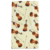 バイオリンミュージシャン先生弦楽団 スモールペーパーバッグ (正面)