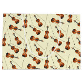 バイオリンミュージシャン先生弦楽団 ラージペーパーバッグ (裏面)