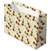 バイオリンミュージシャン先生弦楽団 ラージペーパーバッグ (裏面アングル)