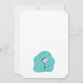 バイオリンリサイタル招待状 招待状 (裏面)