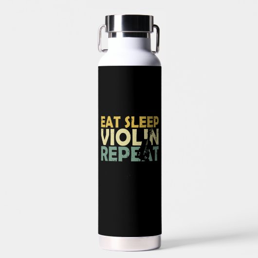 バイオリンレトロ ウォーターボトル (正面)