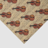 バイオリンヴィンテージ音楽 薄葉紙 (詳細)