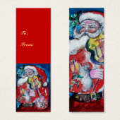 バイオリン付きサンタクロース (正面&裏面)