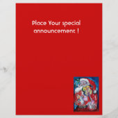 バイオリン付きサンタクロース チラシ (裏面)