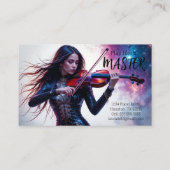 バイオリン先生コズミック 名刺 (裏面)