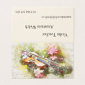 バイオリン先生 名刺 (外部フラット)