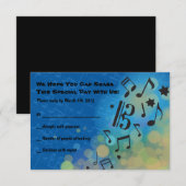 バイオリン出欠 出欠カード (正面/裏面)