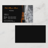バイオリン名刺 名刺 (正面/裏面)