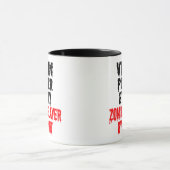 バイオリン奏者ゾンビジョーク マグカップ (中央)