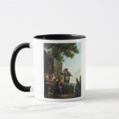 バイオリン奏者 マグカップ (左)