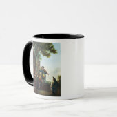 バイオリン奏者 マグカップ (正面左)