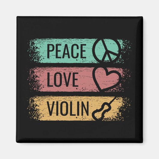 バイオリン奏者 マグネット (正面)