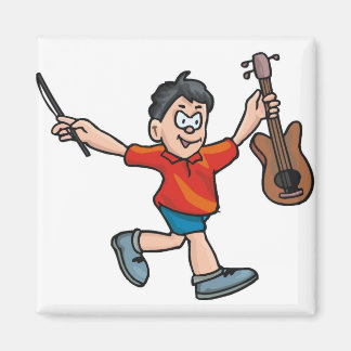 バイオリン奏者 マグネット