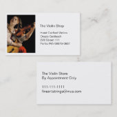 バイオリン奏者 名刺 (正面/裏面)