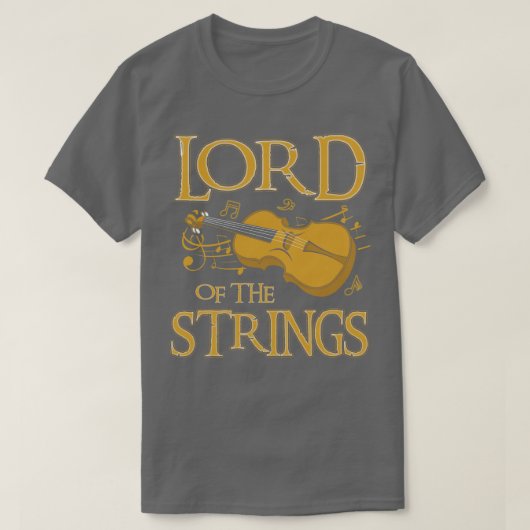 バイオリン奏者 Tシャツ (デザイン正面)