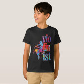 バイオリン奏者 Tシャツ (正面フル)