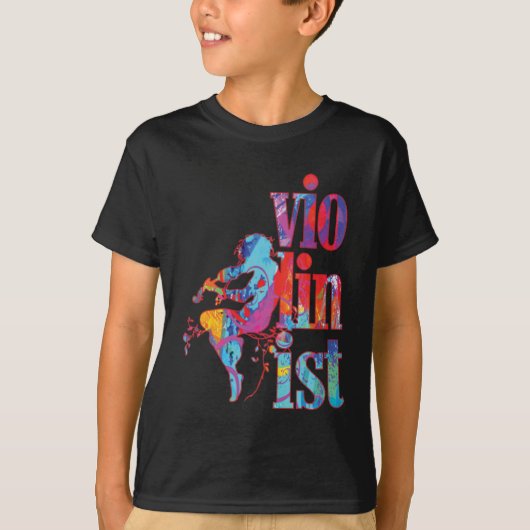 バイオリン奏者 Tシャツ (正面)