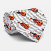 バイオリン好き_ ネクタイ (ロール)