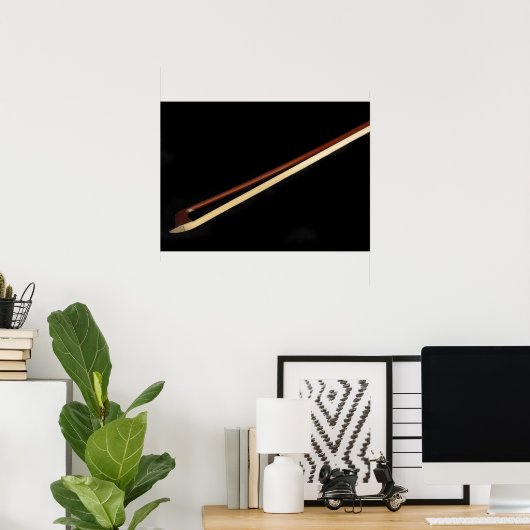 バイオリン弓 ポスター (ホームオフィス)