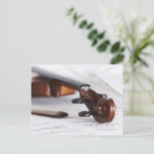 バイオリン弓 ポストカード (スタンド正面)