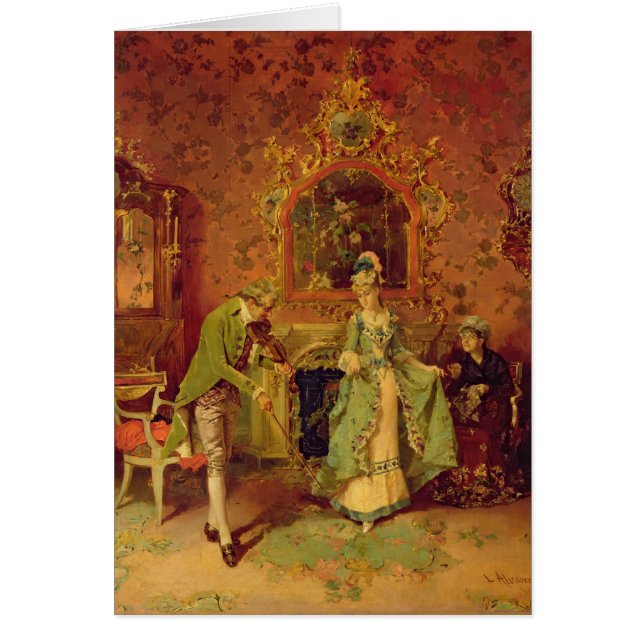 バイオリン弾き (正面)