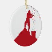 バイオリン弾き セラミックオーナメント (右)