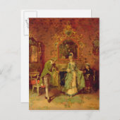 バイオリン弾き ポストカード (正面/裏面)