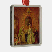 バイオリン弾き メタルオーナメント (右)