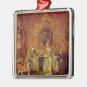 バイオリン弾き メタルオーナメント (左)