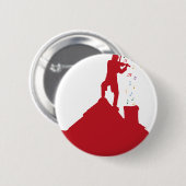 バイオリン弾き 缶バッジ (正面&裏面)