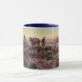 バイオリン弾き(1919年)に支払うチャールズM.ラッセル マグカップ (中央)