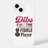 バイオリン弾きFiddlerの妻ガールフレンドのDibs Case-Mate iPhoneケース (裏面)