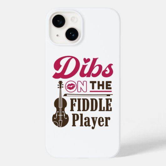 バイオリン弾きFiddlerの妻ガールフレンドのDibs Case-Mate iPhoneケース (裏面)
