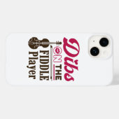 バイオリン弾きFiddlerの妻ガールフレンドのDibs Case-Mate iPhoneケース (裏面 (横))