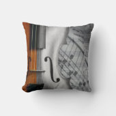 バイオリン枕 クッション (正面)