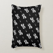 バイオリン模様 アクセントクッション (正面(垂直))