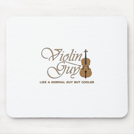 バイオリン男は普通の女の子のようにクールだ マウスパッド (正面)