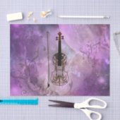 バイオリン素晴らし 薄葉紙 (クラフト)