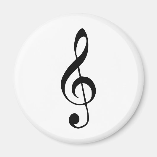 バイオリン鍵音楽 マグネット (正面)