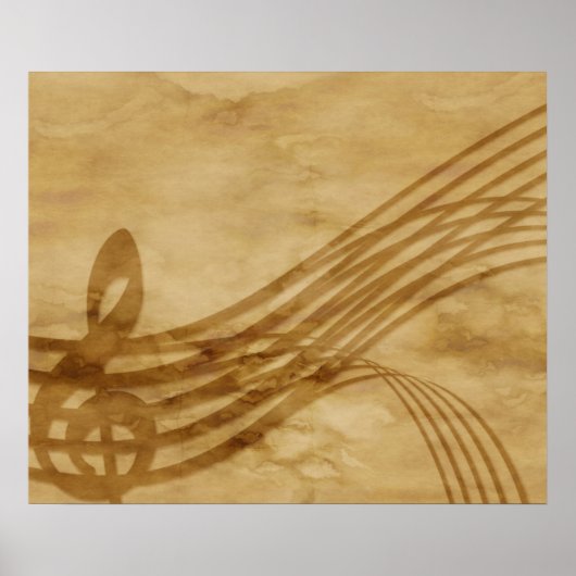 バイオリン鍵 ポスター (正面)