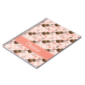 バイオリン音楽ノートの螺線形ノートジャーナル ノートブック (左側)