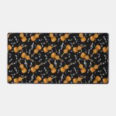 バイオリン音楽ノート デスクマット (正面)