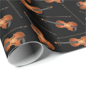 バイオリン音楽先生 ラッピングペーパー (ロールコーナー)