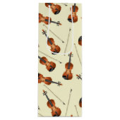 バイオリン音楽先生 ワインギフトバッグ (正面)