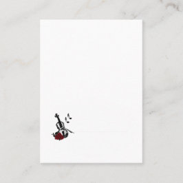 バイオリン音楽座席表 プレイスカード